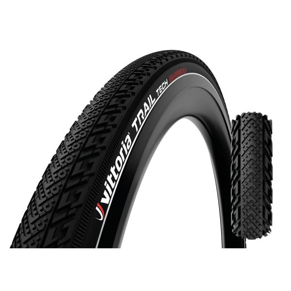 Plášť Vittoria Trail Tech 40-622 rigid refl full black G2.0