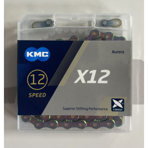 Řetěz KMC X12 AURORA box 126 čl.