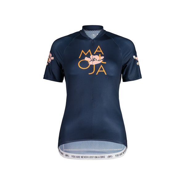 Dámský cyklistický dres  MALOJA ERVA - tmavě modrá