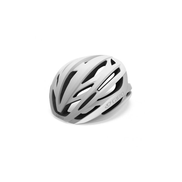 Cyklistická helma GIRO Syntax Mat White/Silver