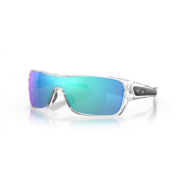 OAKLEY brýle Turbine polished clear PRIZM SAPPHIRE