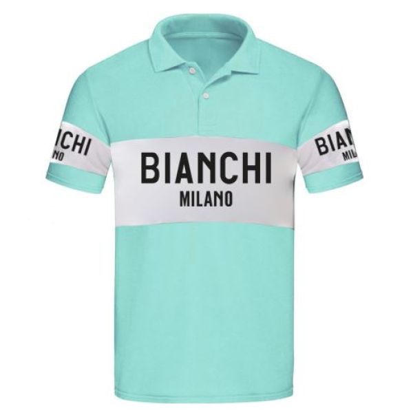 BIANCHI MILANO RETRO - POLO SHIRT