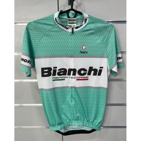 BIANCHI dres TEAM Carbon Celeste