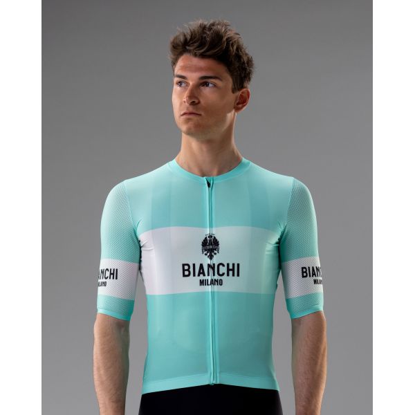 BIANCHI dres REMASTERED celeste