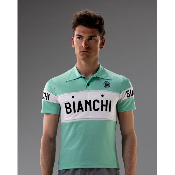 BIANCHI dres LIFESTYLE GRAVEL POLO eroica