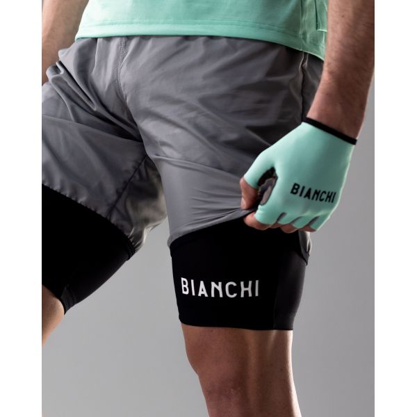 BIANCHI kraťasy LIFESTYLE GRAVEL šedá