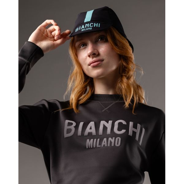 BIANCHI MILANO zimní čepice pod přilbu černá