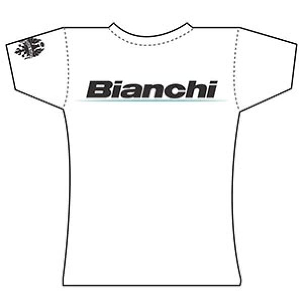 Dámské tričko white lady logo Bianchi