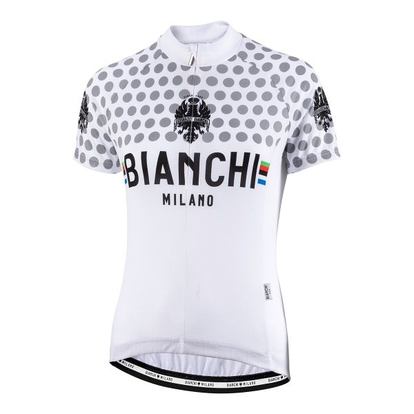 Dámský dres Bianchi Milano CROSIA - bílá 2019