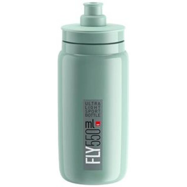 Láhev ELITE FLY 21' zelená/šedé logo, 550 ml