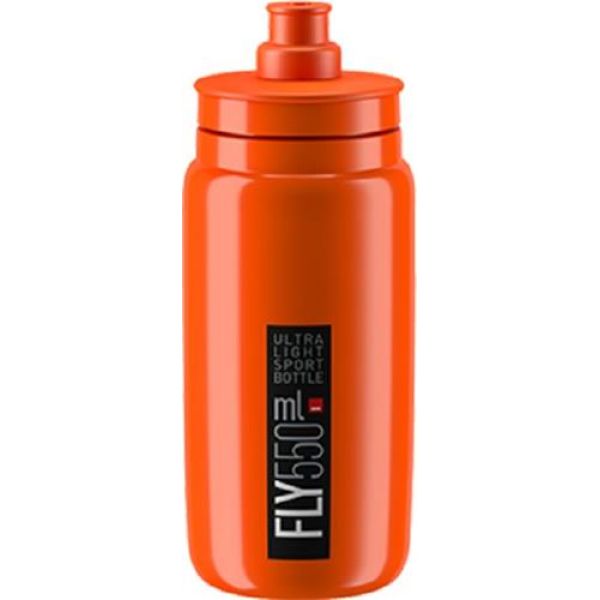 Láhev Elite Fly 550ml, oranžová/černé logo