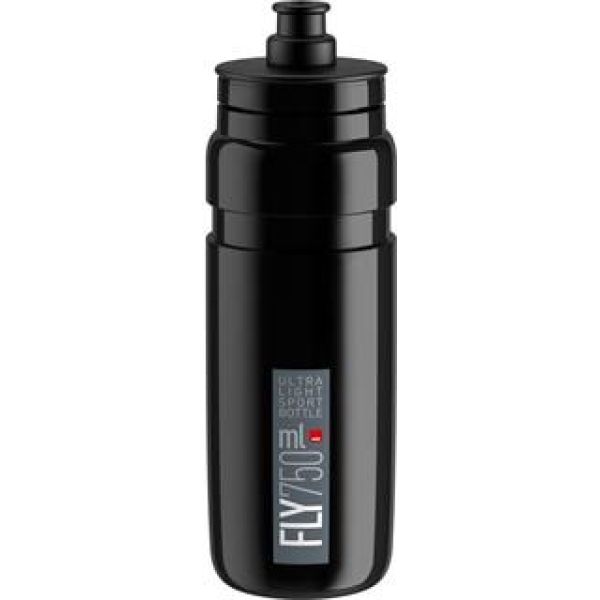 Láhev ELITE FLY 21" 750 ml, černá/šedé logo