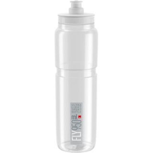 Láhev ELITE FLY 21" 950ml, čirá/šedé logo