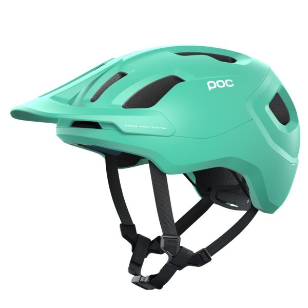 Cyklistická helma POC Axion SPINFluorite Green Matt