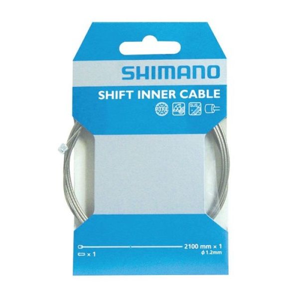 SHIMANO řadící lanko 2,1mx1,2mm PTFE