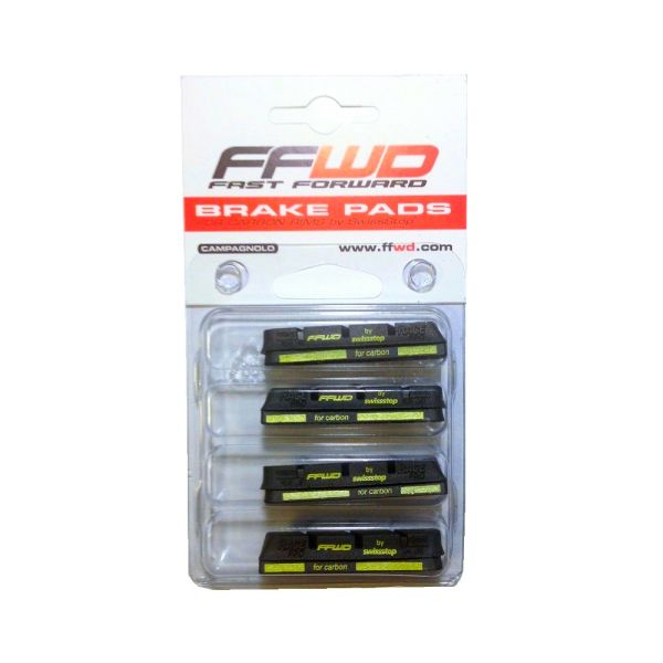Brake Pads for Carbon Rims/set of 4 Shimano, SwissStop Black Prince