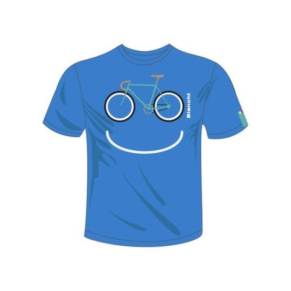Tričko Bianchi Smile - modré