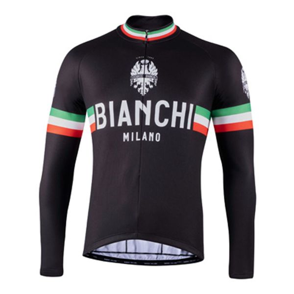 Zimní dres Bianchi Milano STORIA - 2021 (černá)
