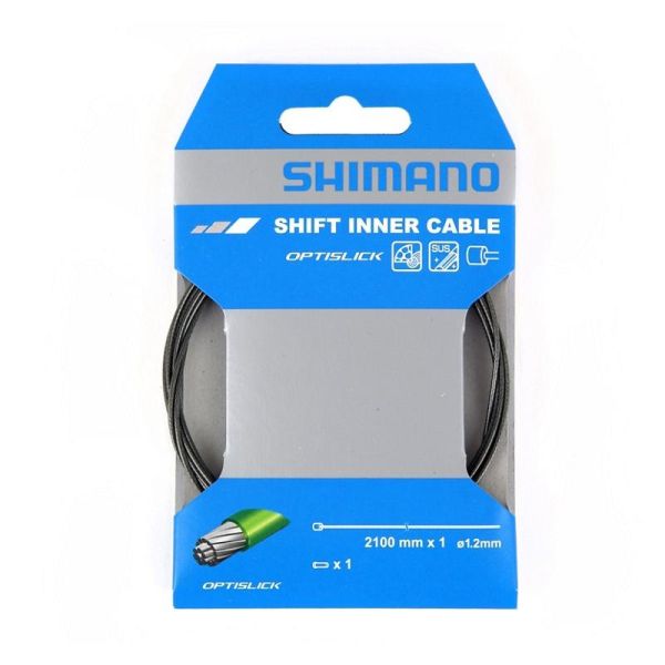 Shimano řadící lanko 2,1 m x 1,2 mm PTFE