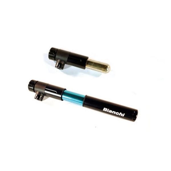 Bianchi pumpa CO2 komb s mini ROAD černá