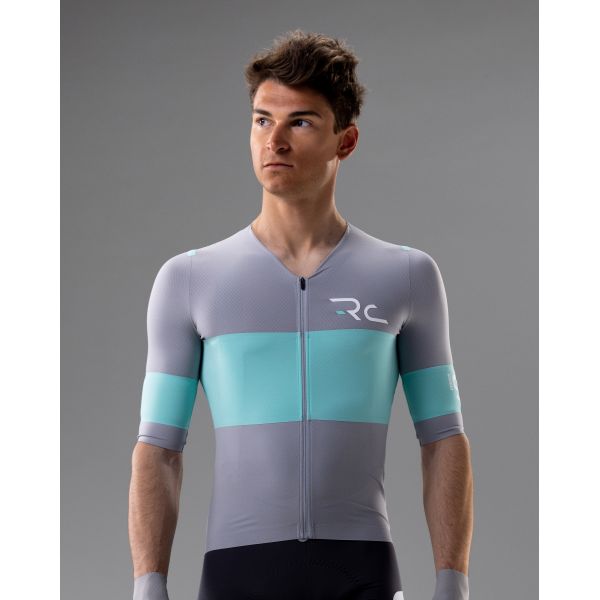 BIANCHI dres Reparto Corse ICON 999 šedá/celeste