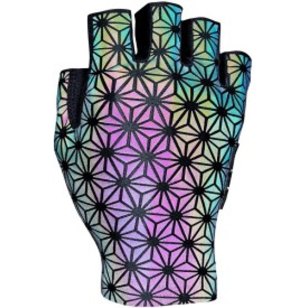 Cyklistické rukavice Supacaz Supa G Short Glove - Oil Slick